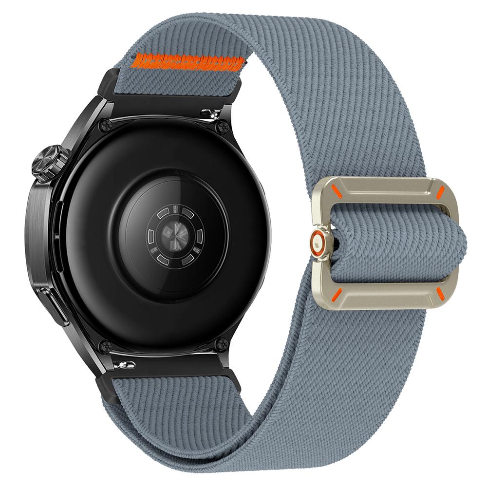 For Huawei Watch GT 5 46mm Nylon Watch Band 22mm Elastic Wrist Strap