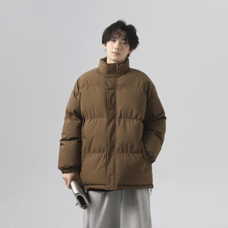 Cotton Suits Men and Women Same Style Winter Loose Standing Collar Waterproof Cotton Jacket Thickened Casual Cotton Jacket Couple Jacket