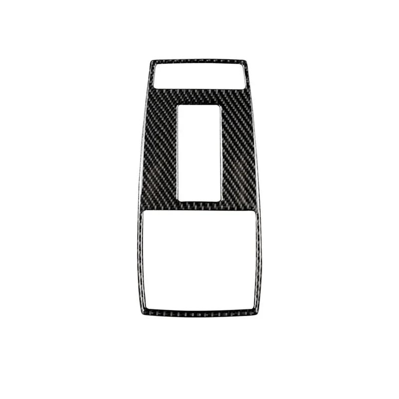 Carbon Fiber CD Air Conditioning Control Panel Car Stickers Cover For Mercedes W169 W245 W117 W156 A Class B Class CLA GLA