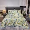 Piumone Estivo Sottile 4 pezzi Tessili per la Casa Lusso Leggero Coperta Estiva Fresca Taglia Queen Piumone per Aria Condizionata Set Lenzuolo Federe