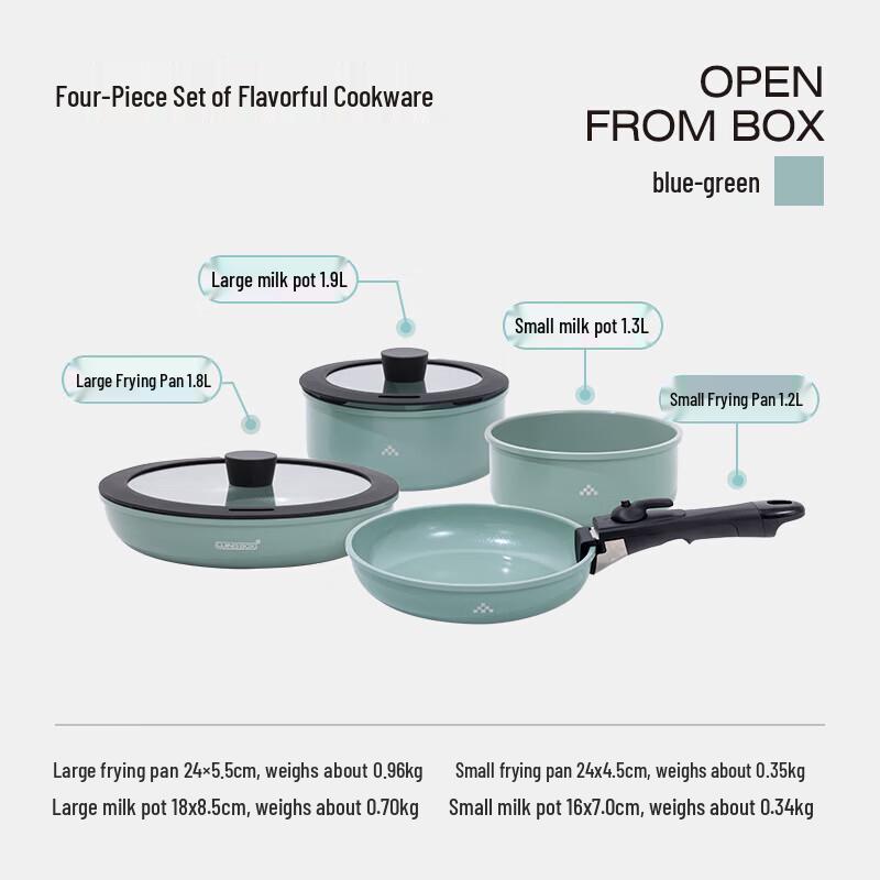 LUING BOX Camping Cookware Set