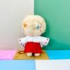 niannyyhouse 20cm Plush Toy Clothes - Witch Costume - Kimono, Headband, Blouse, Skirt - Dress-up - Cotton Doll - Accessories (20cm)