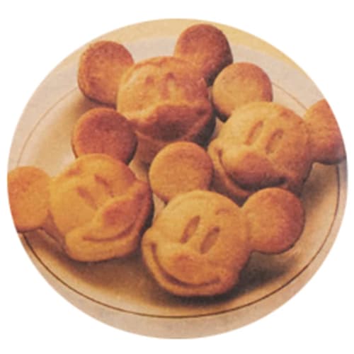 Skater Silicone Mini Madeleine Mold, Cake Mold, Disney Mickey Mouse Design (SLM4-A)