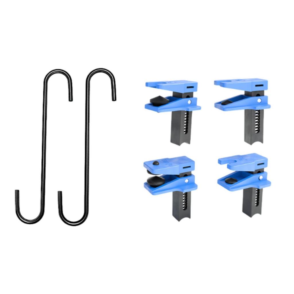 4Pcs Car Brake Line Clamp Universal Repair Line Stopper for Fitting Fuel Rail Hose