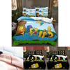 The Simpsons Cartoon Bedding Set With Reactive Dye Printing For Modern Home Decor