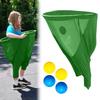 Granny Pants Field Family Reunion Game with 4 Bouncy Balls Freaky Party Game with Oversized Pants for Outside Backyard Field Day