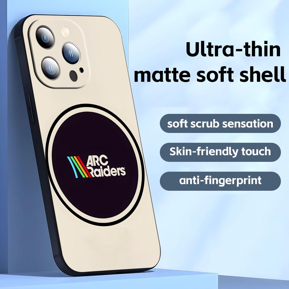 GORĄCA GRA ARC Raiders   Etui na telefon do iPhone17 16 16e 15 14 13 12 11 Plus Mini Pro Max Miękkie czarne Odporne na wstrząsy Pokrowiec
