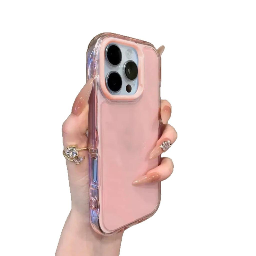 Applicable To Apple 16 Mobile Phone Case Iphone16e Protective Case 15pro Anti Fall 14promax Women