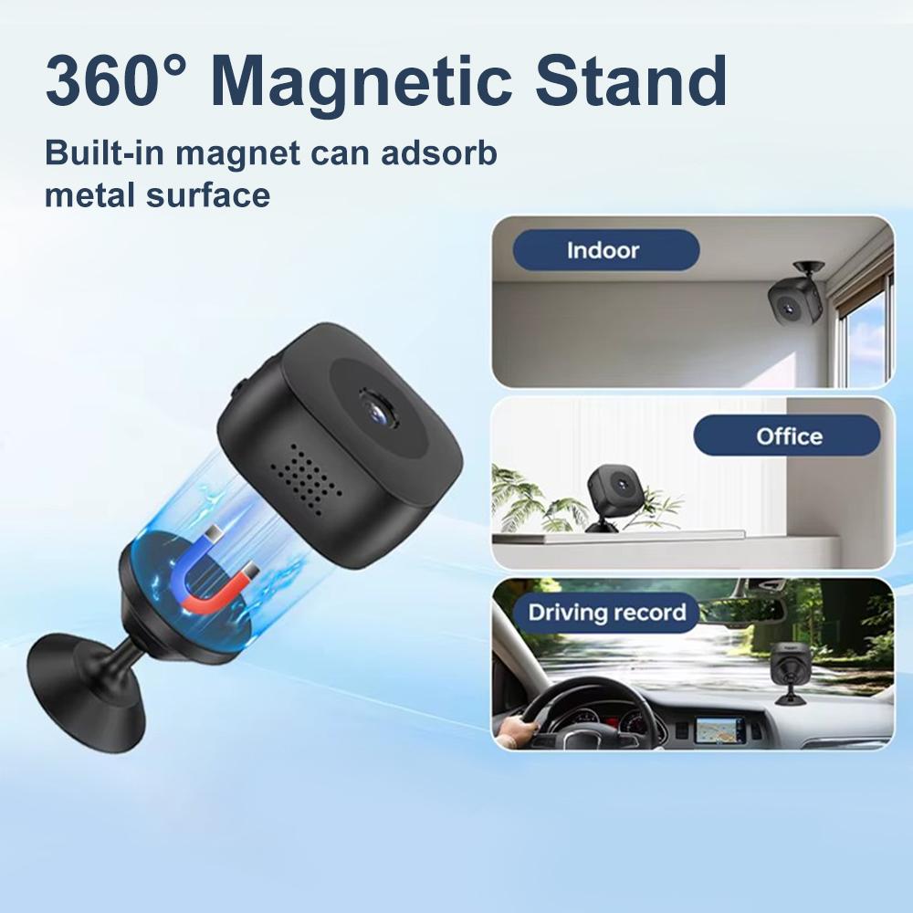 Latest 4K Mini WiFi Camera IP/AP Remote Surveillance Portable Motion Detection Camera Smart Home Surveillance Security Camera