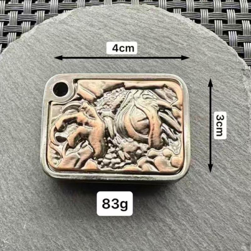 Fidget Magnetic Push Coin Metal Pushing Plate Pa Pa Coin Mechanical Slider Edc Stress Relief Sensory Toy Adults Anti Anxiety
