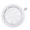 Replacement Cover Main Drain Swimming Pool Accessary with Screws White