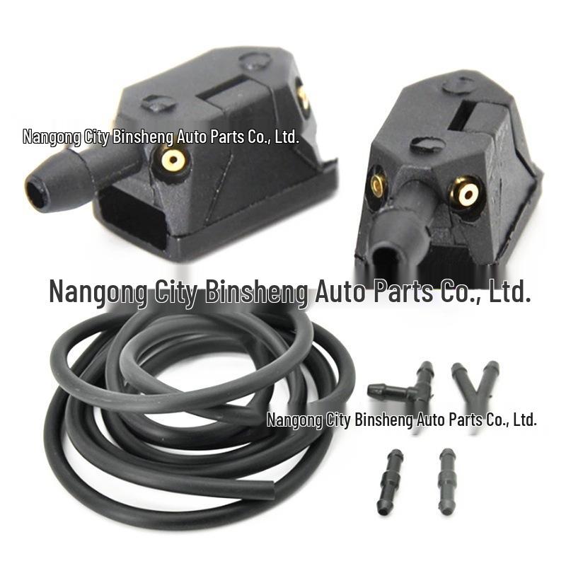 Adjustable 4-Hole Spray Nozzle for 8mm-9mm Car Wiper Arms