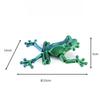 3D Printing Frog Figures Animal Toys Multi-joint Movable Fidget Toy Simulation Eyes for Home Accessories Room Decor Kids Gifts
