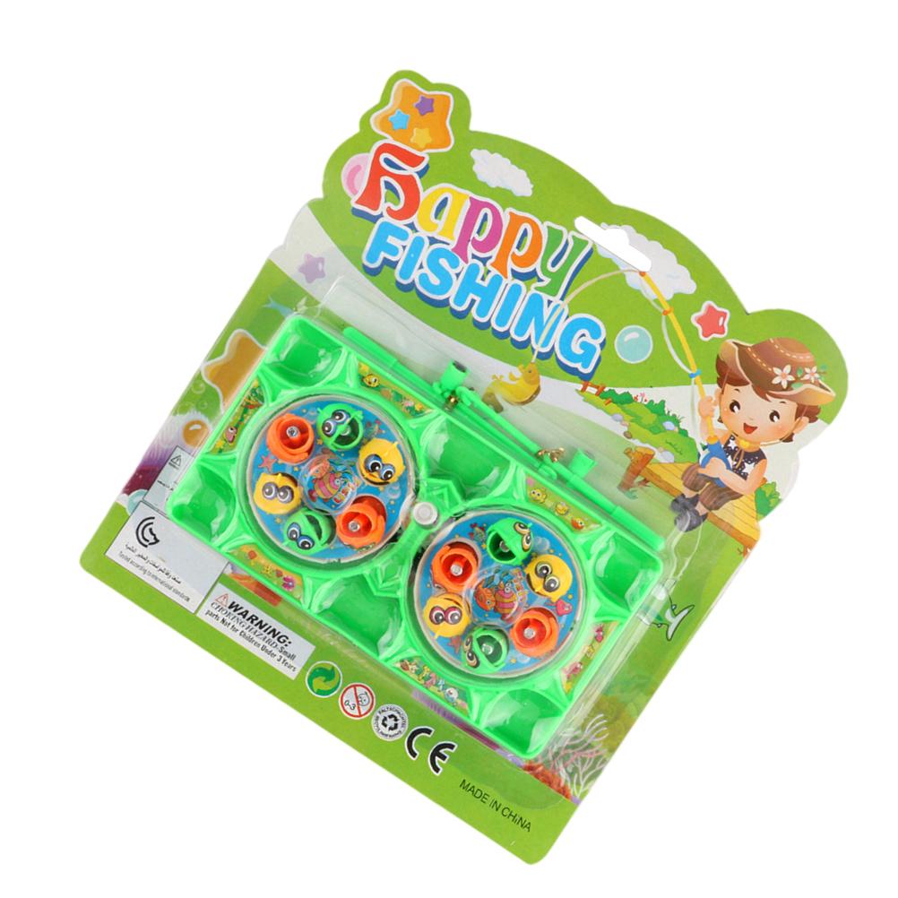 Children Clockwork Fishing Game Baby Magnetic Plastic Fishing Bath Bathroom Summer Water Toy for Bea