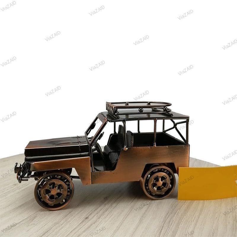 Metal Antique Vintage Car Model Handcrafted Collections Collectible Vehicle Toys for Bar or Home Decor Decoration