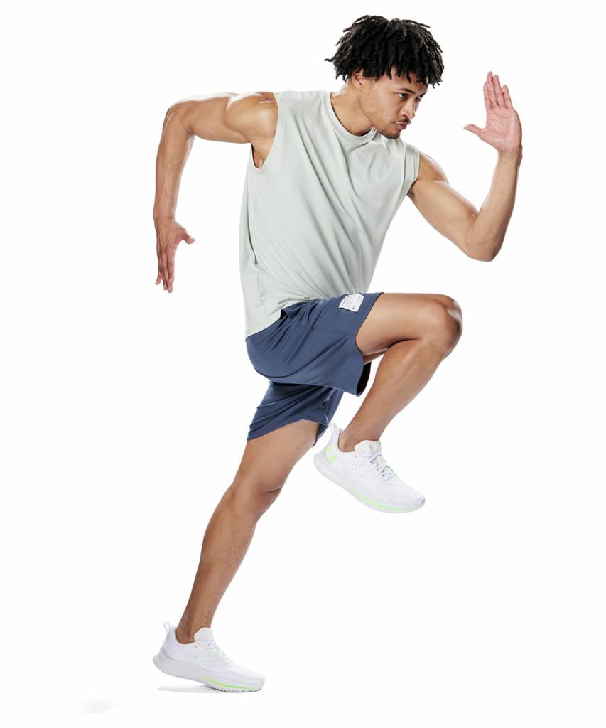 UA MOTIVATE SHORTS Downpour Gray L [Under Armour]