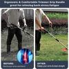 Portable Weedeater Grip Adjustables Lawn Mower Handle Extension Lawn Trimmer Handle Grip For Lawn Care Yard Trimming Edging