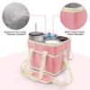 Waterproof Four-Cup Drink Carrier Drink Carrier Tote Bag Multi Compartments For Coffee Takeout Picnics Travel Use