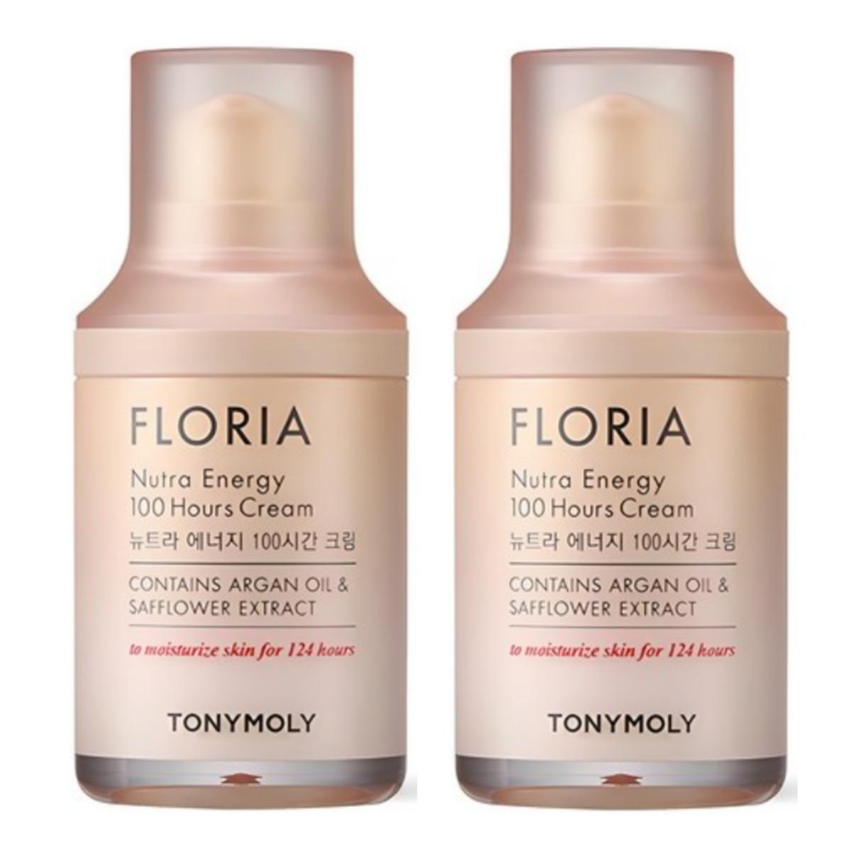 

[Tonymoly] Floria Nutra Energy 100 Hours Cream 50ml/100ml 50ml X 2PCS