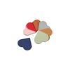 2Pcs Portable Heartshaped Corner Page Marker Vintage Multicolor Leather Bookmark Book Decorative Creative Reading Bookmarks Books