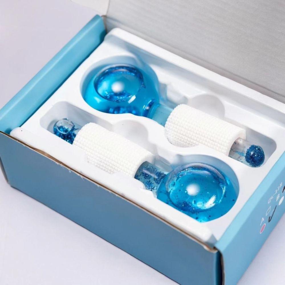 Ice Cooling Globes Face Massage Roller Cryo Sticks Skin Rejuvenation Tightening Pores Beauty Care Facial Equipment