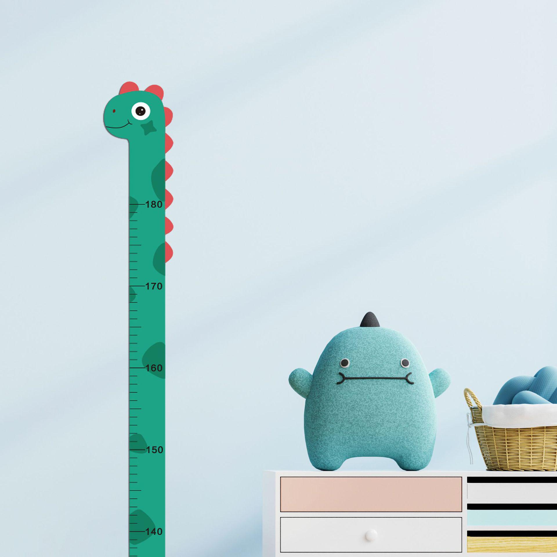 

Removable Cartoon Baby Height Chart Wall Stickers for Kids Room Decor