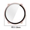 PC+Tempered Protective Case Full Coverage Hard Screen Protector Anti-Scratch Cover Shell for Suunto Race 2