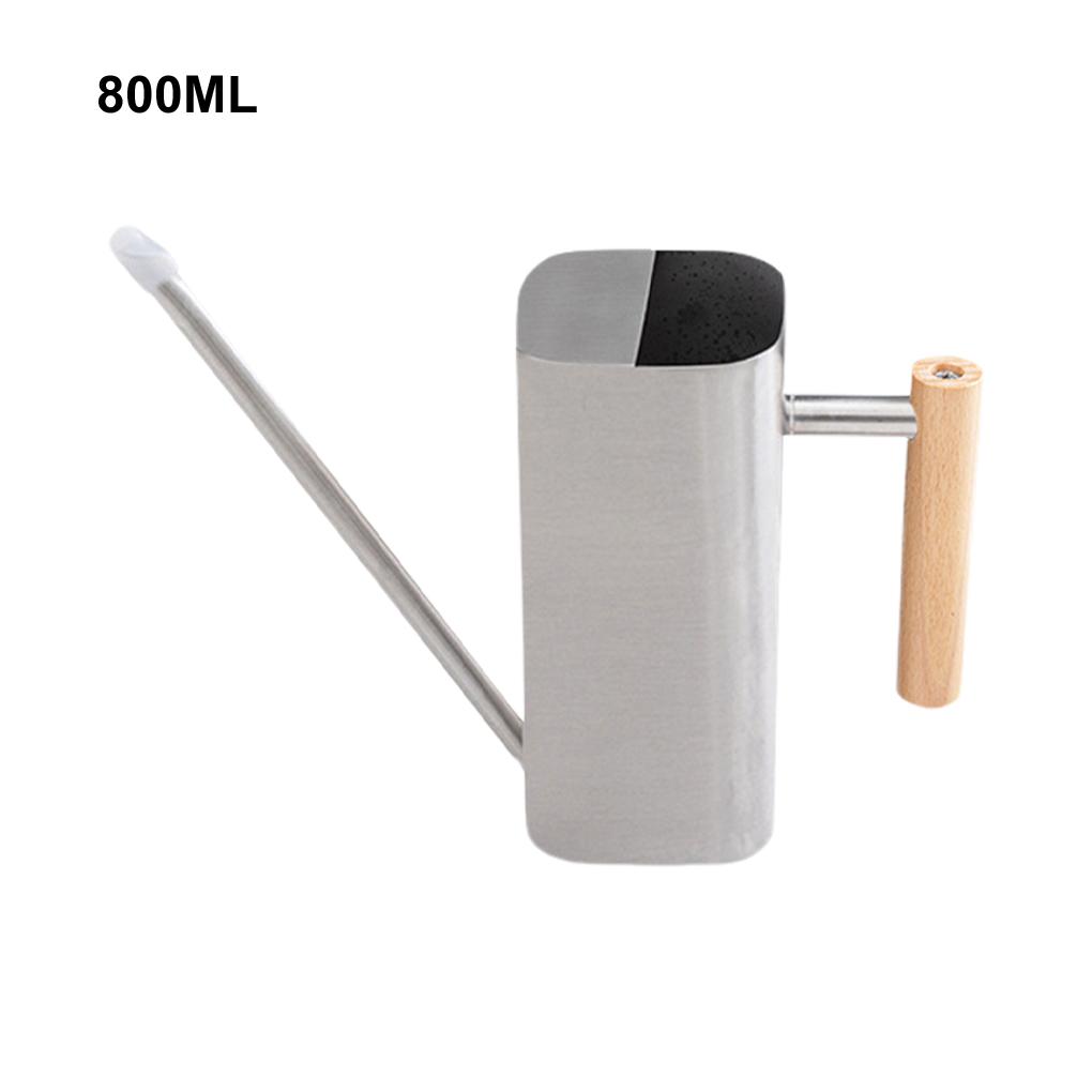 Plant Watering Can Stainless Steel Long Nozzle Watering Pot With Handle Leak-proof Gardening Watering Tools for Potted Plants