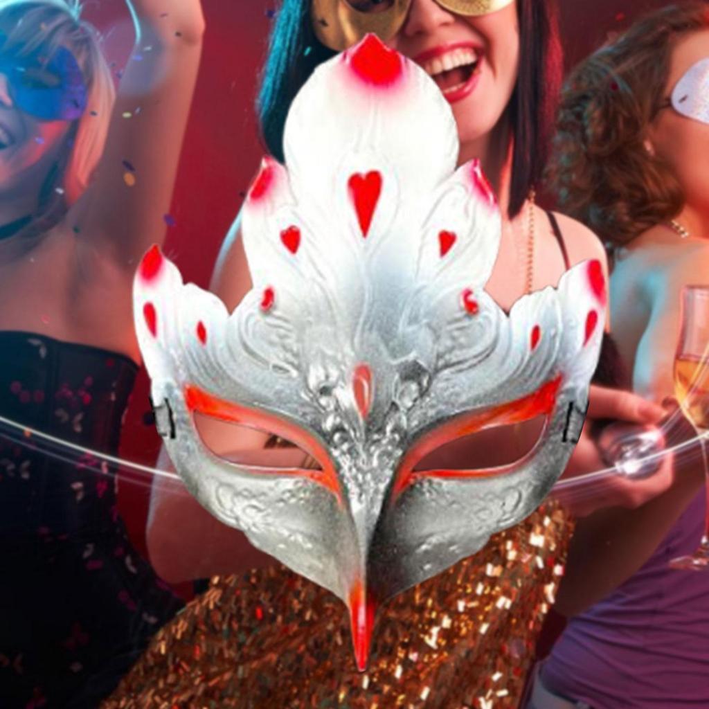 Mask Cosplay Nightclub Dressing Up Party Carnival Show with Straps Roles Play Costume