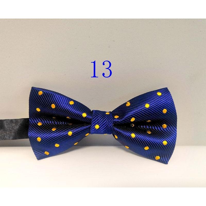 Papillon da Matrimonio da Uomo Abito a Pois Sposo Matrimonio Papillon Vestito Angolo Piatto Papillon Fibbia in Ferro Moda Business