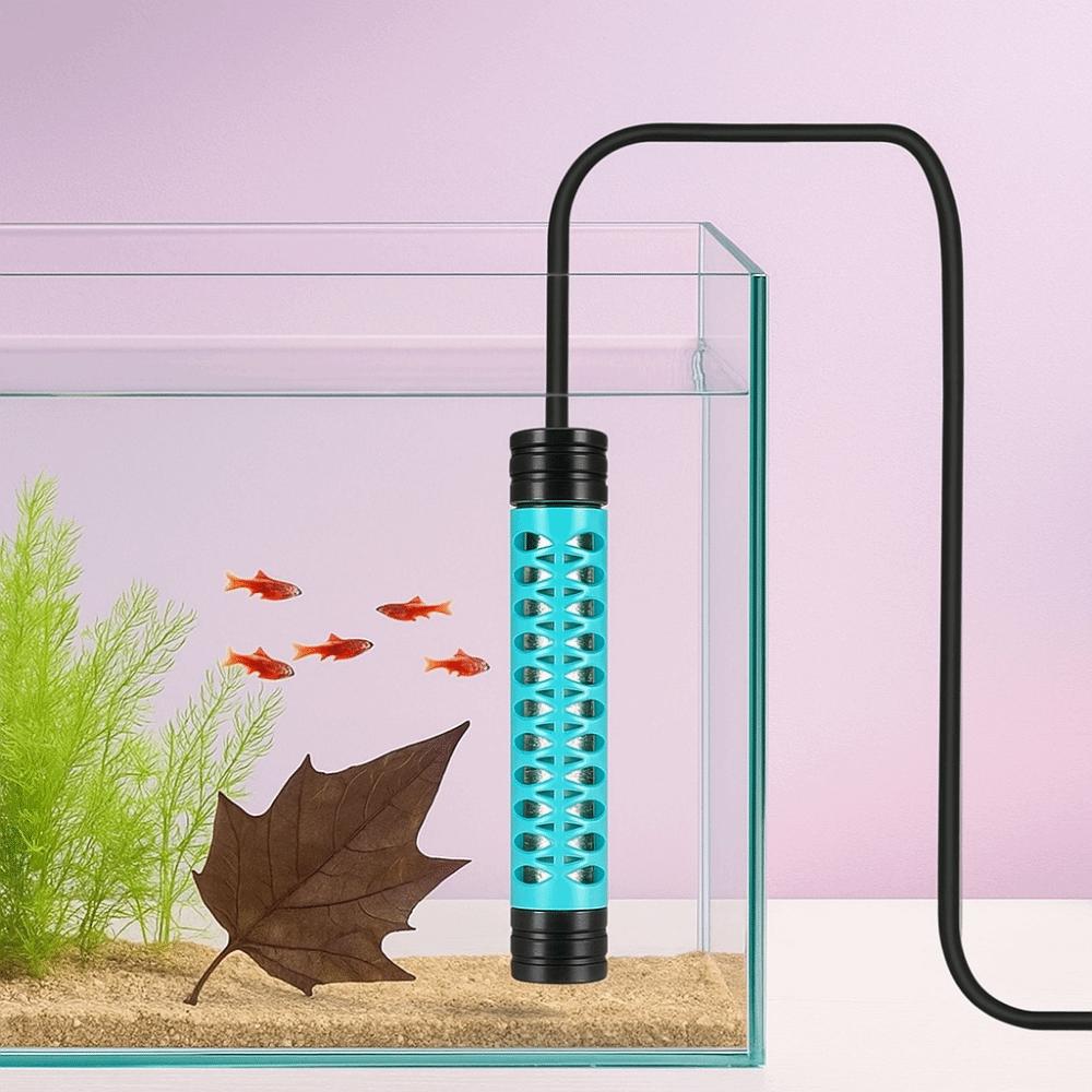 15-34°C Fish Tank Heating Rod LCD Display Adjustable Water Heating Rod Automatic Power Saving Turtle Tank Heating Rod Aquarium
