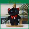 Plush Cat Keychain With Bowtie Cute Cartoon Animal Gift For Kids And Teens