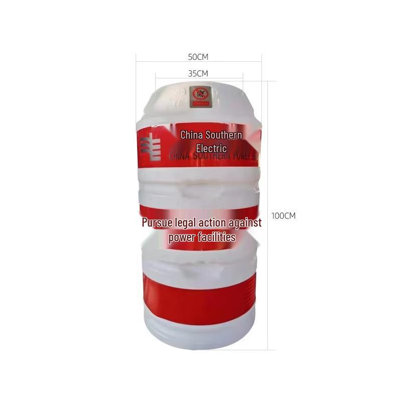 DAXTE Reflective Utility Pole Anti-Collision Barrier