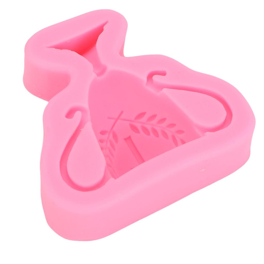 Silicone Fondant Mold Trophy Shape Chocolate Mould for Cake Decoration Cupcake Topper Home Baking