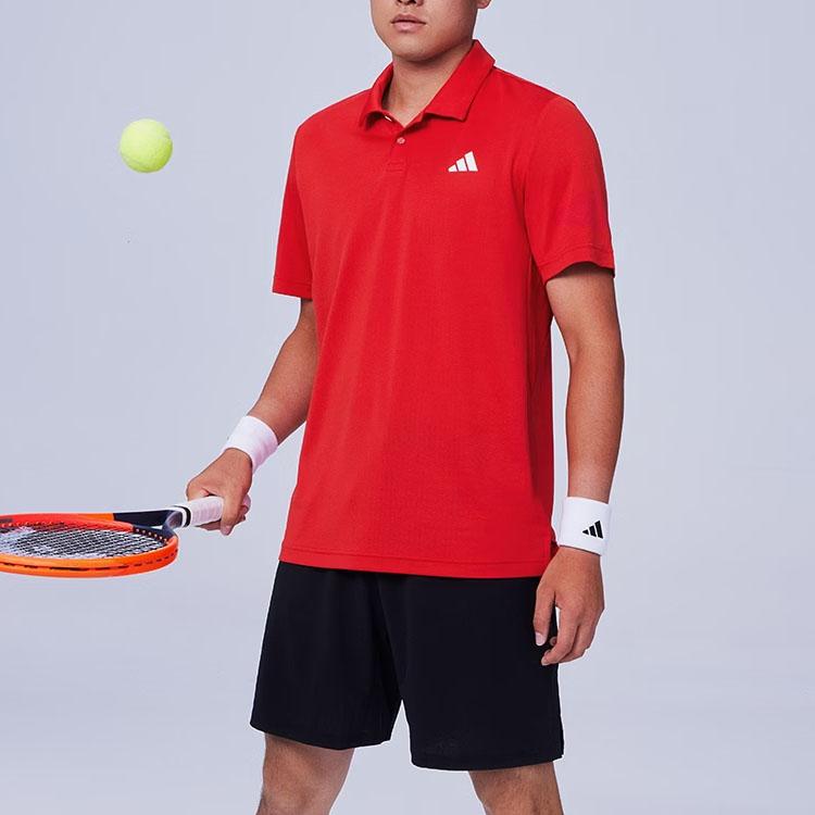Adidas Heat.Rdy Tennis Polo Men Tops Red IV7582