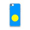 Phone Case – Flag of Palau – Compatible iPhone 7 Plus – Soft Case – Resistant and Shockproof - Silicone - Pixelforma
