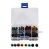 80pcs 40Pairs 8 Color Mix 10mm Safety Eyes Box for Teddy Bear Stuffed Toy Animal Puppet Doll
