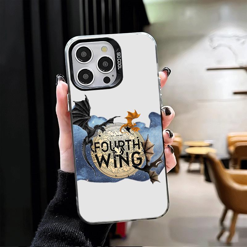 Měkké pouzdro na telefon F-Fourth W-Wing Dragon pro iPhone 15 16 17 Pro Max 17Air 16E 14 Plus 13 12 Mini Nárazuvzdorný kryt Zadní skořepina