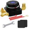 Battery Disconnect Switch with Voltmeter, DC 5-80V On Off Kill Switch RV Marine