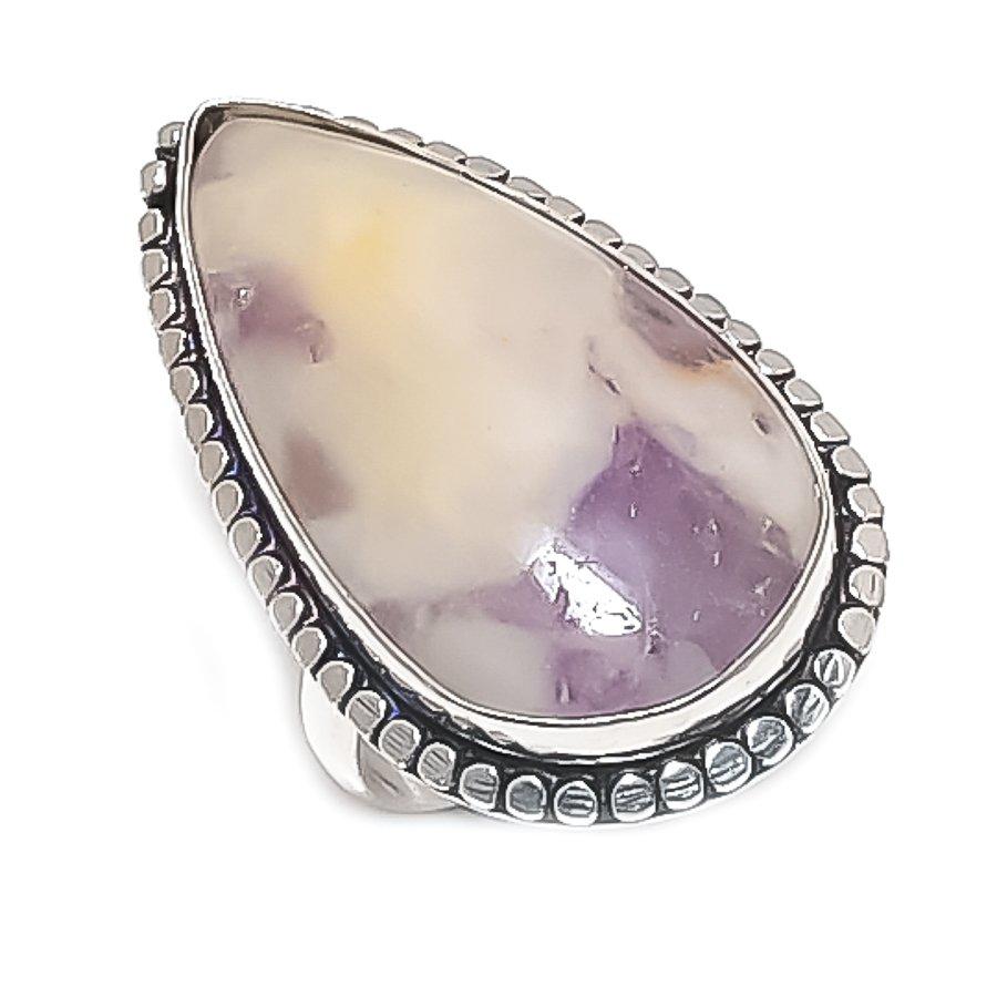 Natural Kammererite Gemstone 925 Sterling Silver Jewelry Ring Size 8 e6S23