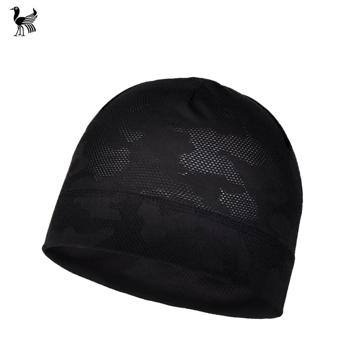 

Маленькая шапка для велоспорта на открытом воздухе, внутренняя, легкая, однослойная, дышащая, быстросохнущая, защита от солнца, спортивная, альпинистская, беговая сумка, головной убор elastic/single layer чёрный