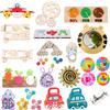 Montessori Busy Board Accessories Diy Toys Baby Wooden Activity Sensory Busyboard Parts Learning Educational Toy For Children