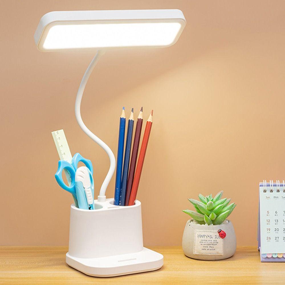 Adjustable Tabletop Reading Lamp Eye Protection Led Bedside Lamp Night Light Learning