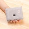 Women's Trendy Korean Style 2025 Wallet - Cute, Simple, Fresh, and Student-Friendly Folding Money Clip
