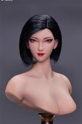 Figurină de acțiune la scară Toy Hobby Compatibilă cu corpul TBLeague YMTOYS YMT095A Cap și haine frumoase asiatice de femeie nu [TOYBARJAPAN] 1/6 (corp