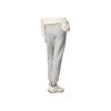 Anta Bequeme Vielseitige Einfache Unifarbene Atmungsaktive Mid-Rise Strick-Sporthose Damenunterteile 962537308-2