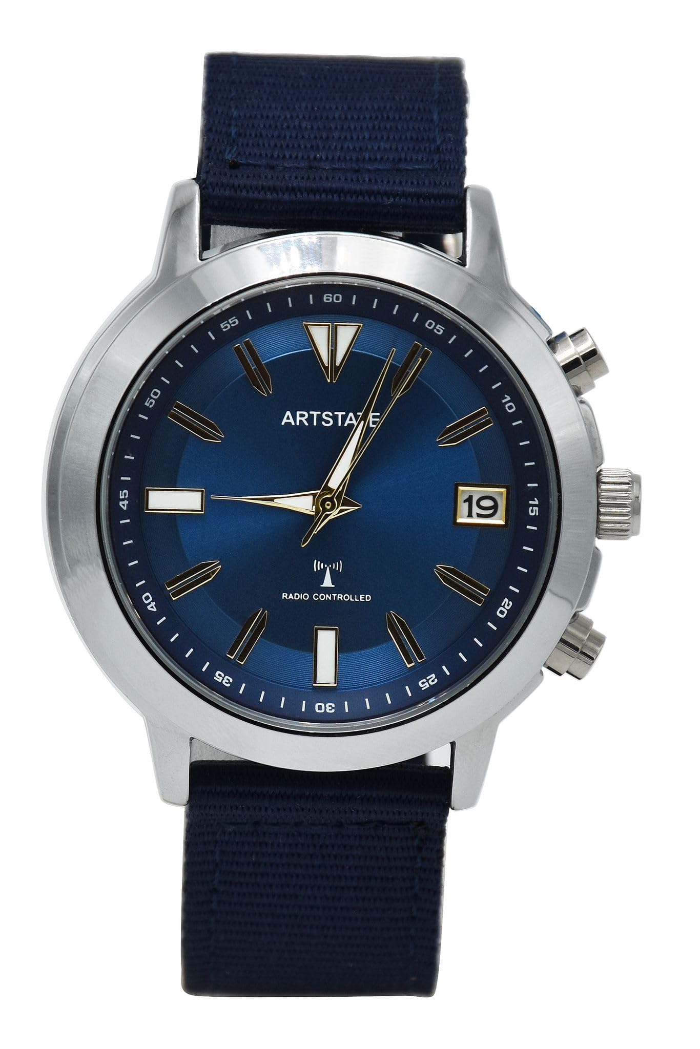 [Artstate AS3207B] Мужские радиоуправляемые наручные часы, Деловые, Популярные, Модный бренд, Водонепроницаемые, Подарок, Радиоуправляемые часы, Длительный срок службы