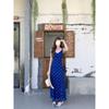 Retro plaid suspender dress summer new fashion Spice Girl style design sense slim dress women