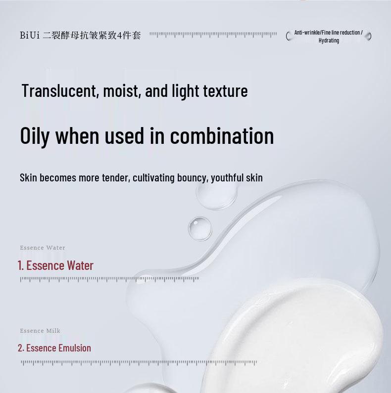 Bifida Ferment Skincare Set: Anti-Wrinkle, Anti-Glycation, Anti-Oxidation, Tightening & Protective Women's High-End Lotion, Cream, & Essence.