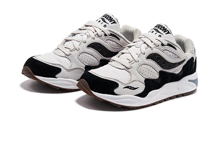 Saucony Grid Shadow 2 Grey White Black - S70773-3